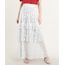 Saia-Feminina-Mindset-Longa-Estampada-de-Poa-em-Camadas-Branca-9830521-Branco_1