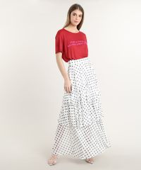 Saia-Feminina-Mindset-Longa-Estampada-de-Poa-em-Camadas-Branca-9830521-Branco_3