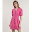 Vestido-Feminino-Mindset-Curto-com-Botoes-Manga-Bufante-Pink-9823105-Pink_1