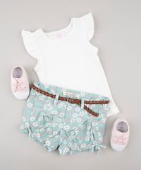 Short-Infantil-Estampado-Floral-com-Cinto-Verde-Claro-9567757-Verde_Claro_3