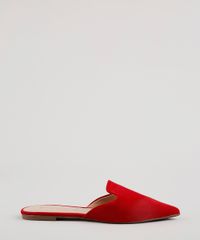Mule-Feminino-Bico-Fino-Via-Uno--Vermelho-9792814-Vermelho_1