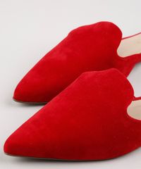Mule-Feminino-Bico-Fino-Via-Uno--Vermelho-9792814-Vermelho_2