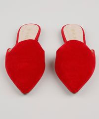 Mule-Feminino-Bico-Fino-Via-Uno--Vermelho-9792814-Vermelho_4