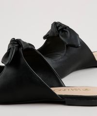 Mule-Feminino-Bico-Fino-Via-Uno-com-Laco-Preto-9815607-Preto_5