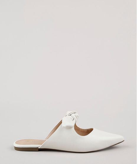 Mule-Feminino-Bico-Fino-Via-Uno-com-Laco-Off-White-9815606-Off_White_1