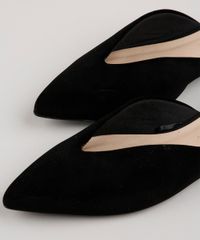 Mule-Feminino-Bico-Fino-Via-Uno-com-Recorte-Preto-9792646-Preto_2