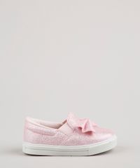 Tenis-Infantil-Baby-Club-Slip-On-com-Lurex-e-Laco-Rosa-9785684-Rosa_1