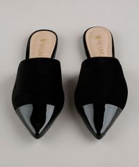 Mule-Feminino-Bico-Fino-Via-Uno-com-Recorte-Preto-9792467-Preto_4