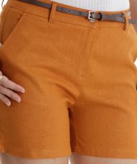 Short-em-Linho-com-Cinto-Caramelo-8489402-Caramelo_4 Short-em-Linho-com-Cinto-Caramelo-8489402-Caramelo_4