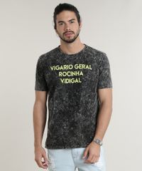 Camiseta-Masculina-Marmorizada--Vigario-Geral--Manga-Curta-Gola-Careca-Preta-9787776-Preto_1