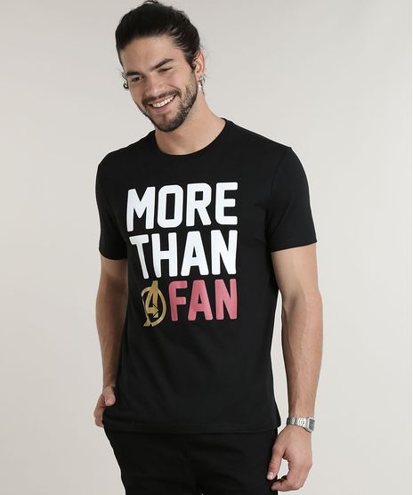 Camiseta-Masculina-Os-Vingadores--More-Than-A-Fan--Manga-Curta-Gola-Careca-Preta-9733691-Preto_1