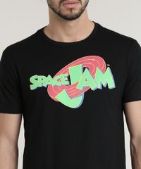 Camiseta-Masculina-Space-Jam-Manga-Curta-Gola-Careca-Preta-9759813-Preto_4