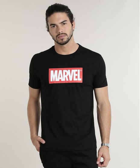 Camiseta-Masculina-Marvel-Lista-de-Filmes-Manga-Curta-Gola-Careca-Preta-9781570-Preto_1