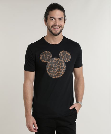 Camiseta-Masculina-Mickey-Animal-Print-Manga-Curta-Gola-Careca-Preta-9759810-Preto_1