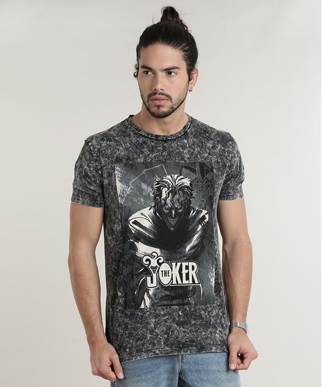 Camiseta-Masculina-Coringa-Marmorizada-Manga-Curta-Gola-Careca-Chumbo-9714262-Chumbo_1
