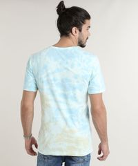Camiseta-Masculina-Mickey-Estampada-Tie-Dye-Manga-Curta-Gola-Careca-Azul-Claro-9753113-Azul_Claro_2