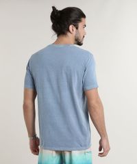 Camiseta-Masculina--Tropical-Paradise--Manga-Curta-Gola-Careca-Azul-9739290-Azul_2