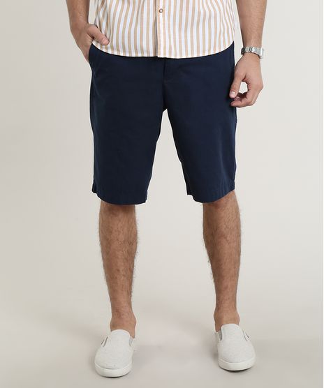 Bermuda-Masculina-Slim-Alfaiatada-com-Cordao-Azul-Marinho-9752217-Azul_Marinho_1