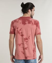 Camiseta-Masculina-Estampada-Tie-Dye-Manga-Curta-Gola-Careca-Vermelha-9778737-Vermelho_2