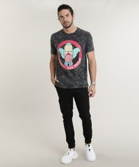 Camiseta-Masculina-Krusty-Os-Simpsons-Marmorizada-Manga-Curta-Gola-Careca-Chumbo-9714341-Chumbo_3