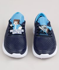 Tenis-Infantil-Esportivo-Running-Authentic-Games-Azul-Marinho-9735548-Azul_Marinho_4