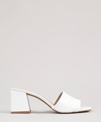 Tamanco-Feminino-Oneself-Salto-Quadrado-Texturizado-Branco-9805959-Branco_1
