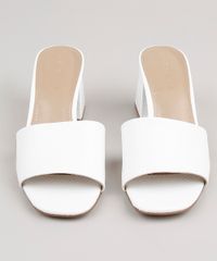 Tamanco-Feminino-Oneself-Salto-Quadrado-Texturizado-Branco-9805959-Branco_4