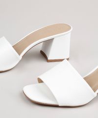 Tamanco-Feminino-Oneself-Salto-Quadrado-Texturizado-Branco-9805959-Branco_5