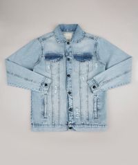 Jaqueta-Jeans-Infantil-Destroyed--Azul-Claro-9660403-Azul_Claro_1