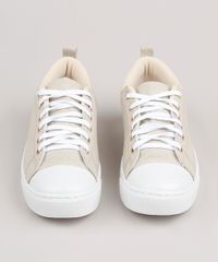 Tenis-Feminino-Oneself-Flatform--Bege-9796263-Bege_4