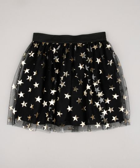 Saia-Infantil-em-Tule-Estampada-de-Estrelas-Preta-9709209-Preto_1 Saia-Infantil-em-Tule-Estampada-de-Estrelas-Preta-9709209-Preto_1