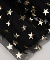 Saia-Infantil-em-Tule-Estampada-de-Estrelas-Preta-9709209-Preto_3