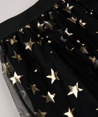 Saia-Infantil-em-Tule-Estampada-de-Estrelas-Preta-9709209-Preto_4