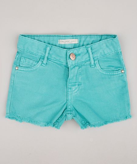 Short-de-Sarja-Infantil-Barra-Desfiada-Verde-Agua-9694585-Verde_Agua_1