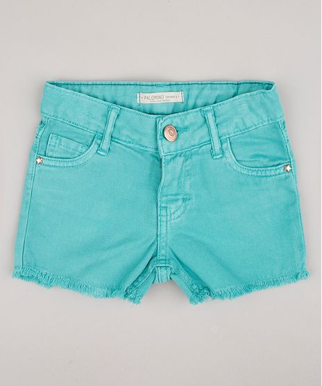 Short-de-Sarja-Infantil-Barra-Desfiada-Verde-Agua-9694585-Verde_Agua_1