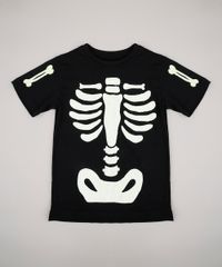 Camiseta-Infantil-Halloween-Brilha-no-Escuro-Esqueleto-Manga-Curta-Preta-9706615-Preto_1