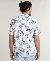 Camisa-Masculina-Tradicional-Estampada-de-Folhagem-Manga-Curta-Off-White-9614145-Off_White_2