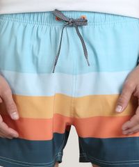 Short-Masculino-Listrado-com-Bolsos-Azul-Claro-9754294-Azul_Claro_2