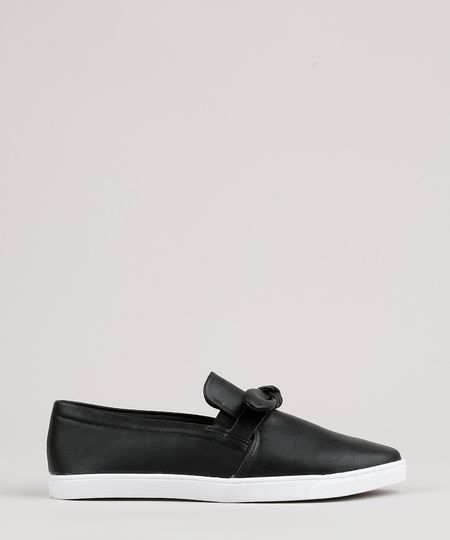 Tenis-Slip-On-Feminino-Via-Uno-com-Laco-Preto-9814908-Preto_1 Tenis-Slip-On-Feminino-Via-Uno-com-Laco-Preto-9814908-Preto_1