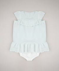 Vestido-Infantil-com-Laise-Manga-Curta---Calcinha-Verde-Claro-9582567-Verde_Claro_1