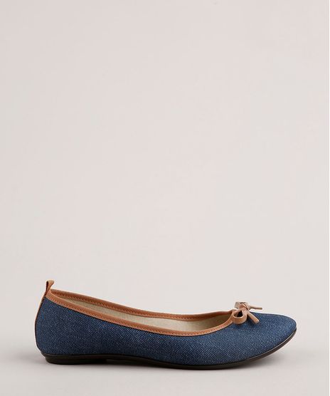 Sapatilha-Jeans-Feminina-Moleca-Bico-Redondo-com-Laco-Azul-Escuro-9760233-Azul_Escuro_1