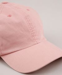 Boné Rosa Masculino Aba Curva Lateral