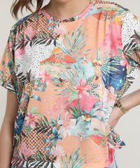 Blusa-Feminina-Estampada-Ilha-Manga-Curta-Decote-Redondo-Laranja-Claro-9715813-Laranja_Claro_4