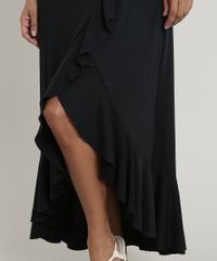 Vestido-Feminino-Midi-Mullet-Ciganinha-com-Babado-Manga-Curta-Preto-9718064-Preto_4