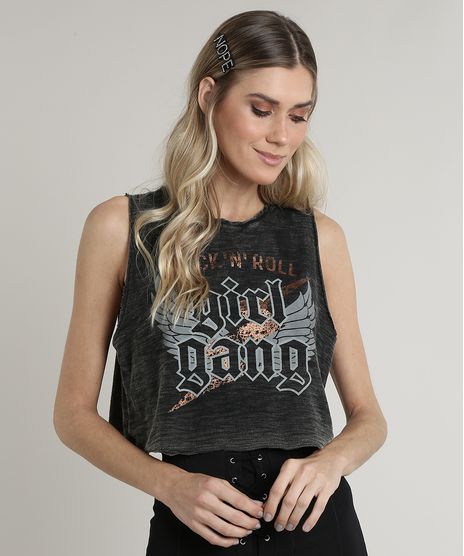 Regata-Feminina-Cropped--Rock-n-Roll--Cavada-Chumbo-9710954-Chumbo_1