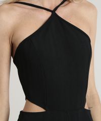 Macacao-Feminino-Flare-Halter-Neck-com-Vazados-Preto-9696102-Preto_4