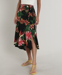 Saia-Feminina-Midi-Mullet-Estampada-Floral-com-Linho-e-Faixa-Preta-9645436-Preto_1