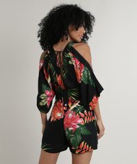 Macaquinho-Feminino-Open-Shoulder-Estampado-Floral-Manga-3-4-Preto-9654714-Preto_2