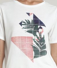 Blusa-Feminina-com-Estampa-Geometrica-Manga-Curta-Decote-Redondo-Off-White-9720027-Off_White_4