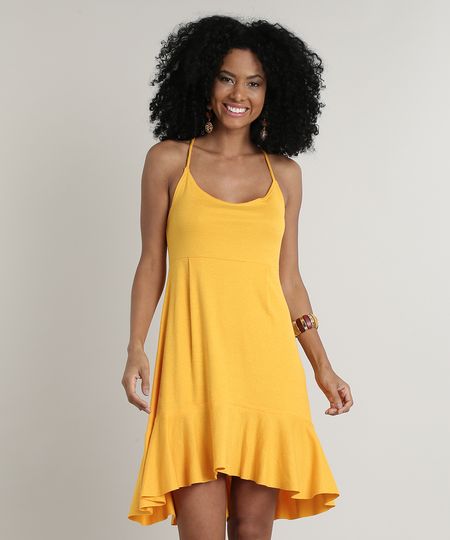 Vestido-Feminino-Curto-com-Argola-e-Babado-Alca-Fina-Mostarda-9694167-Mostarda_1 Vestido-Feminino-Curto-com-Argola-e-Babado-Alca-Fina-Mostarda-9694167-Mostarda_1